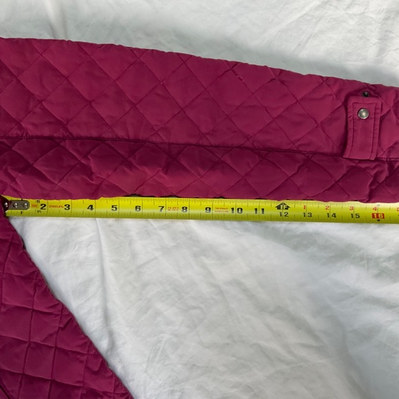 Eddie Bauer Goose Down 650 Fill Women’s Jacket size M in Raspberry - Picture 6 of 11